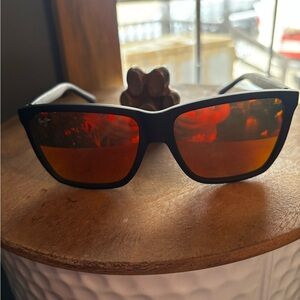 Maui Jim Black and Red Sunglasses